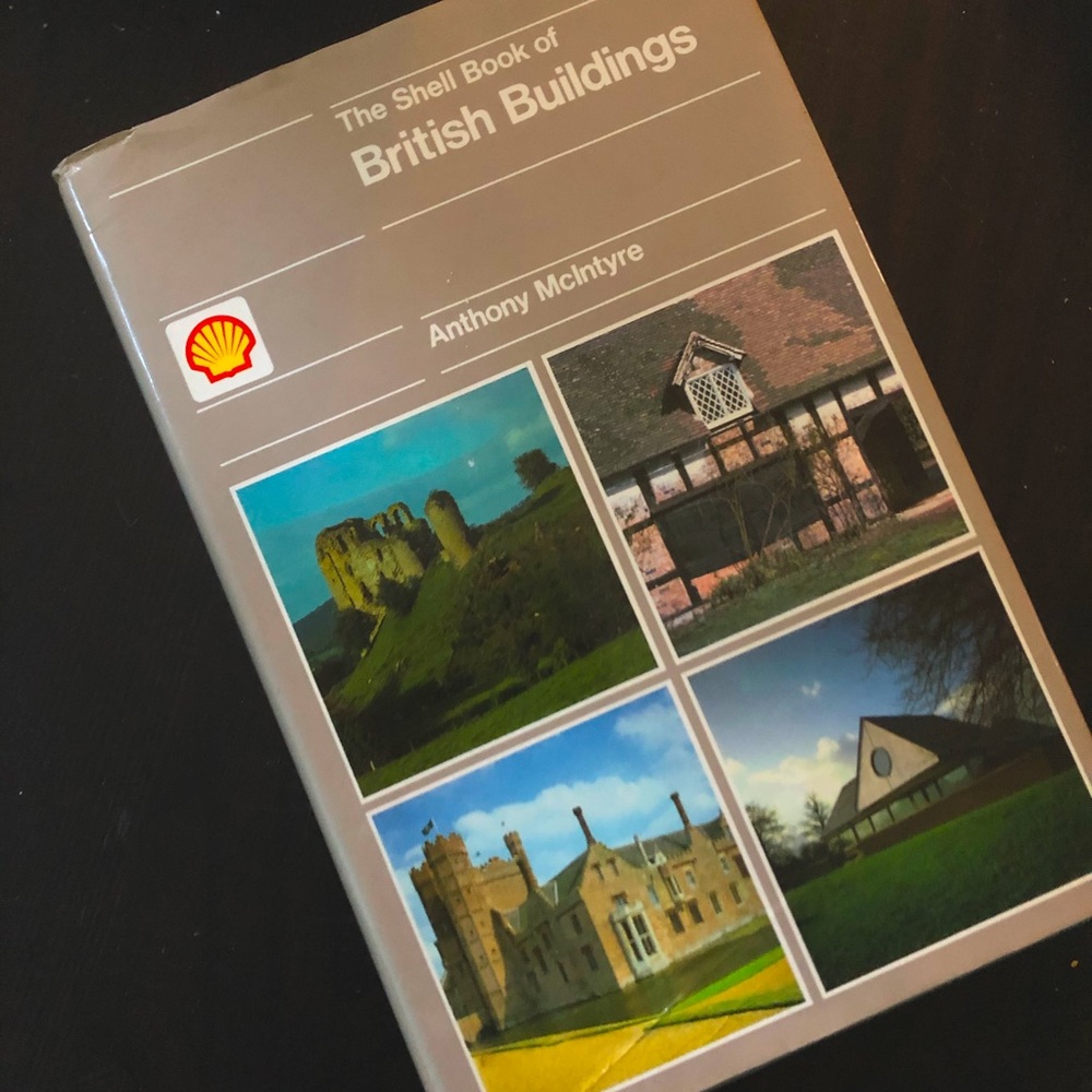 British Architecture Book The Shell Book of British Buildings Vintage